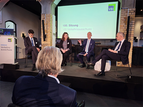 Verkehrsausschussitzung VBI Vortrag